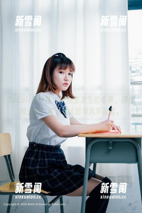 BoLoli菠萝社 - 校园里发生的奇事，柳侑绮分享：那天我试图和风筝说话。