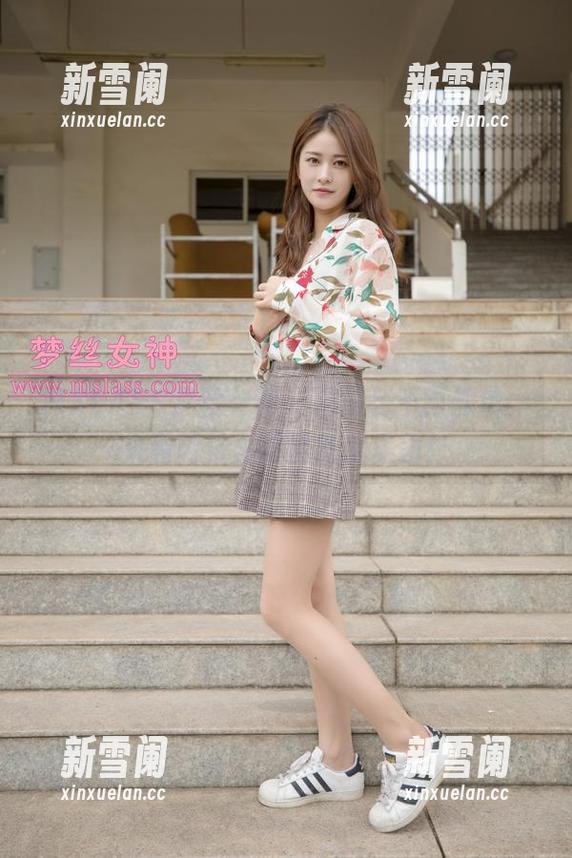 MSLASS梦丝女神 - 月亮花不再孤单，来看阿依古丽的私房美图！