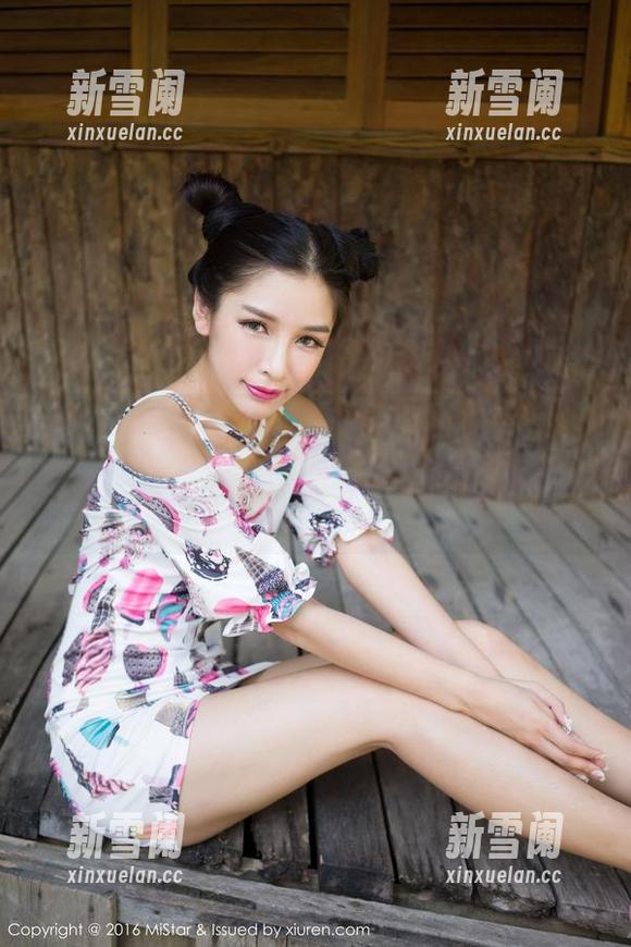 MiStar魅妍社 - 恍惚中以为陈雅漫VICKY的夏天原图成了我桌面的壁纸……完了！