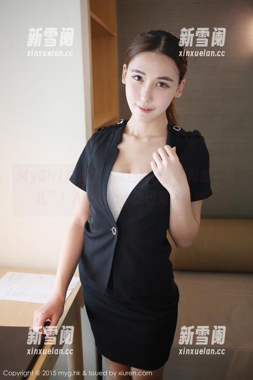 MyGirl美媛馆 - 黑色图册，不同的“面孔”！Angela小热巴果然会挑～