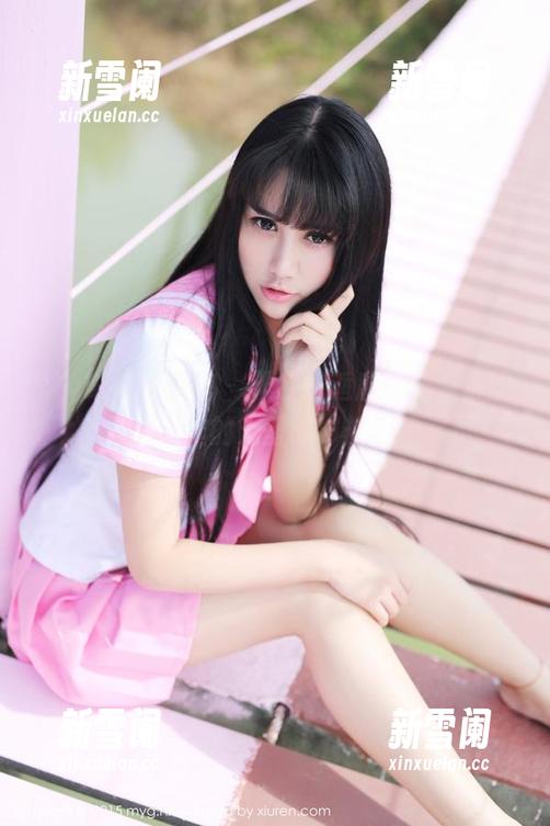 MyGirl美媛馆 - 天台邂逅唐琪儿，套图里的无圣光时刻