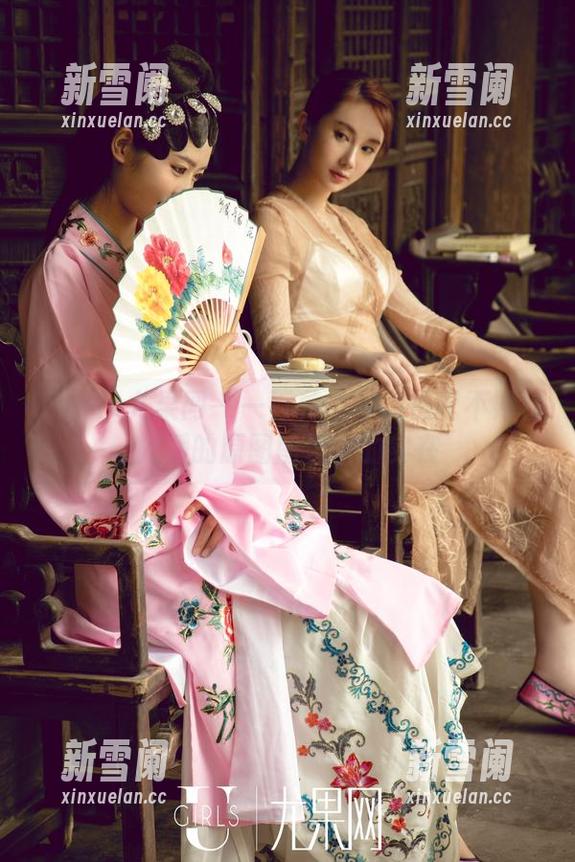 UGirls尤果网 - 一百种牛仔裤搭配不如林妃媛的原图图包来的实在