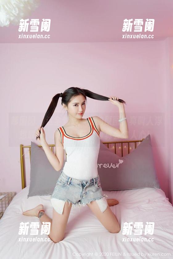 嗲囡囡 - 这全套体操服的原图，真叫人浮想联翩，Misty萌晰可真会勾人心！
