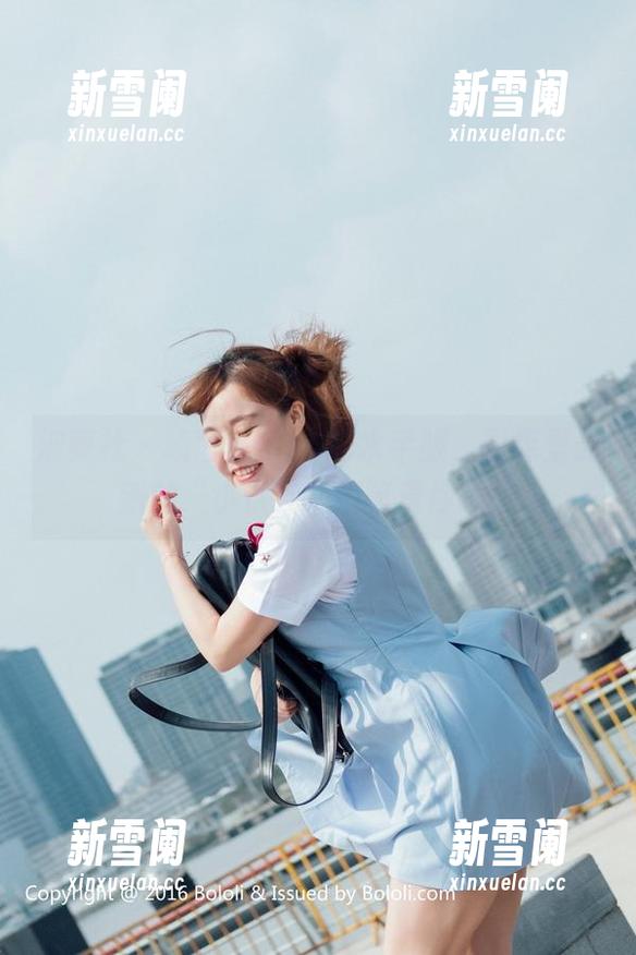 波萝社 - 晓茜sunny的水手服，图库里最新的“小伙伴”们等着你哦！