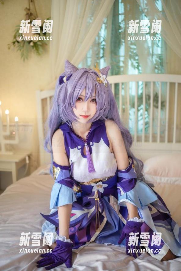 高清，“流年不停w”的“甘雨”——看她怎么在画面里风生水起的