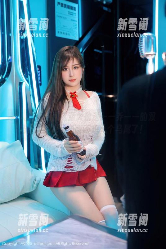 秀人网 - 免费资源大放送——乔一一的双马尾，看完你再也不想扎个马尾了！