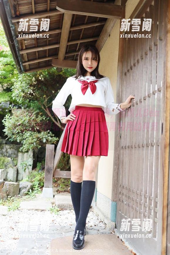 美媛馆-唐琪儿Beauty 美媛馆 - 导师说要保护环境,唐琪儿Beauty的校园私拍自然是资源再利用的典范了吧!