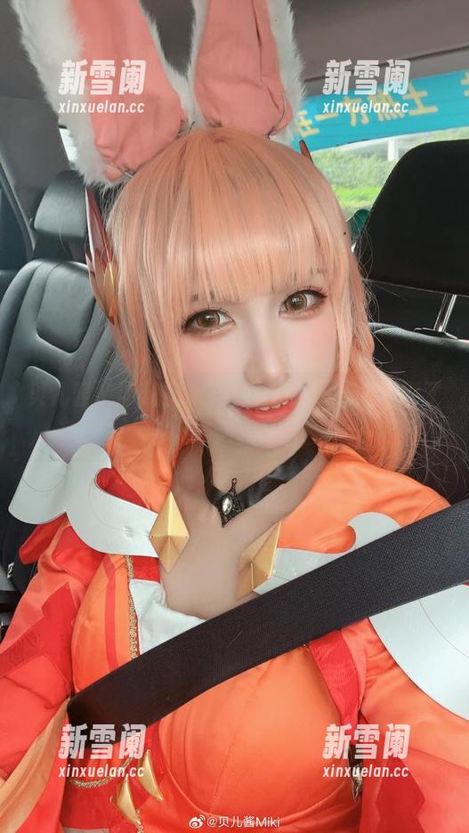 贝儿酱Miki 贝儿酱Miki的白色写真,竟然让人想到了棉花糖!