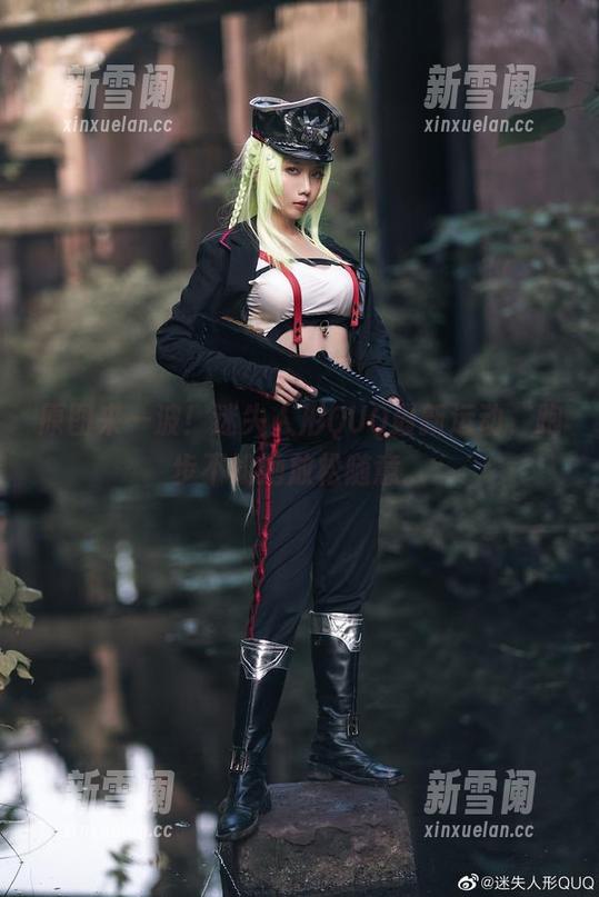 原图来一波！迷失人形QUQ最新运动，跑步不如她放松随意。